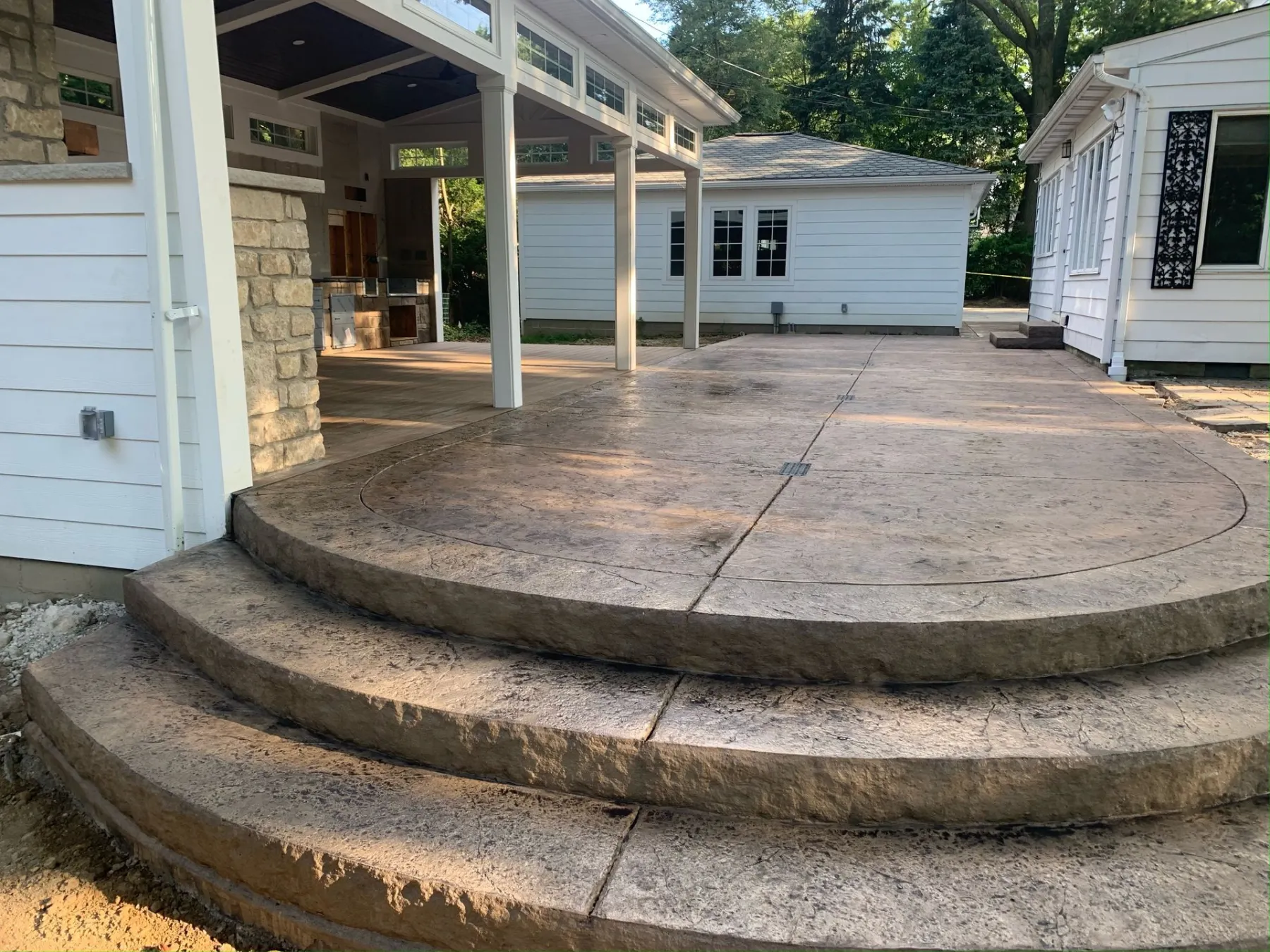 Stamped & Decorative Concrete by Kelley Concrete and Construction